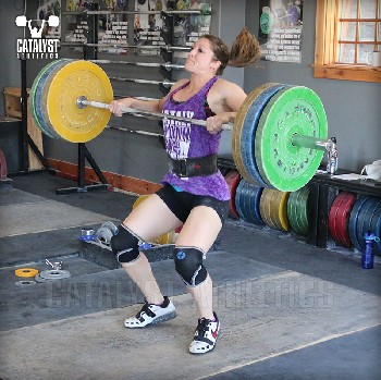 Erin clean - Olympic Weightlifting, strength, conditioning, fitness, nutrition - Catalyst Athletics