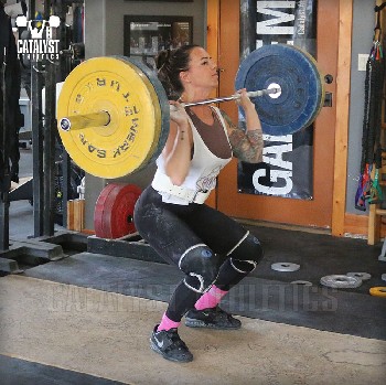 Michelle clean - Olympic Weightlifting, strength, conditioning, fitness, nutrition - Catalyst Athletics