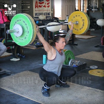 Michelle snatch - Olympic Weightlifting, strength, conditioning, fitness, nutrition - Catalyst Athletics