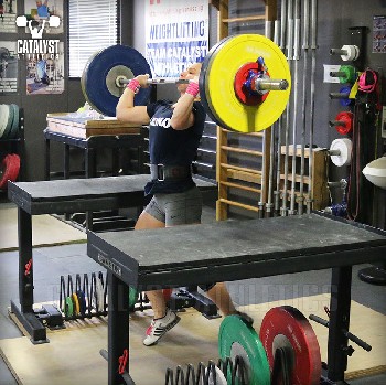 Alyssa jerk - Olympic Weightlifting, strength, conditioning, fitness, nutrition - Catalyst Athletics